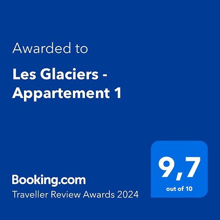 Les Glaciers - Appartement 1 Chamonix Mont Blanc Exterior foto
